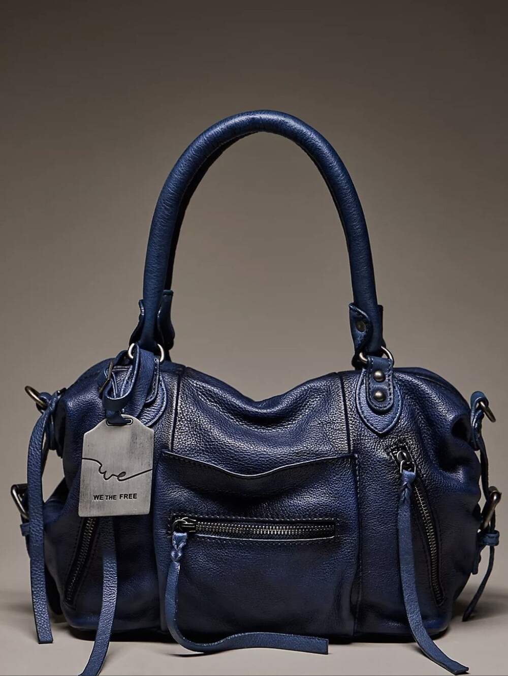 NWT Free People / We The Free Baby Emerson Tote Navy 💙